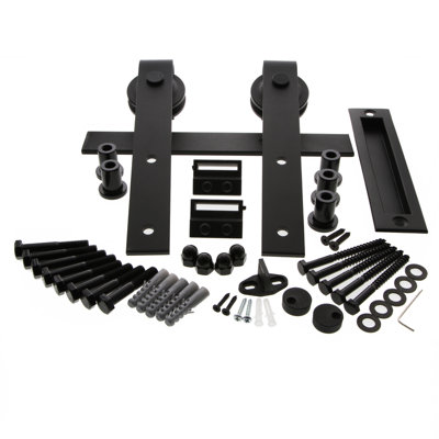 Standard Single Barn Door Hardware Kit