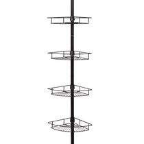 Royal Craft Wood Hanging Shower Caddy Silver