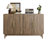 Wood Storage Cabinet with Adjustable Shelf
