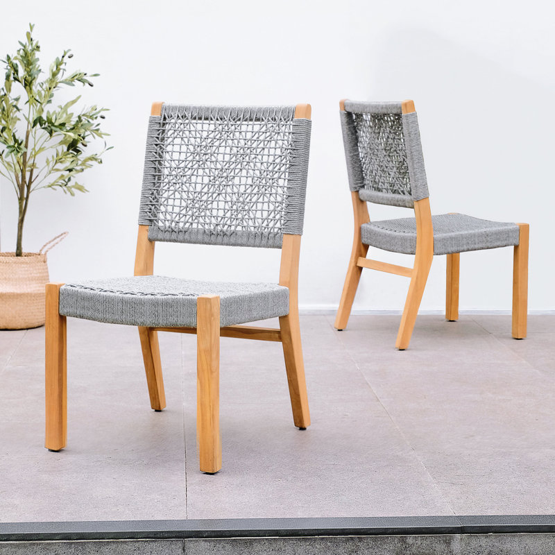 Parksley Teak Side Chair