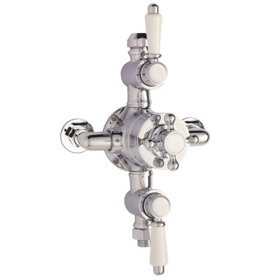 Edmunds Triple Exposed Thermostatic Shower Valve