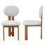 Chaise d'appoint rembourrée Aderyn-654381516