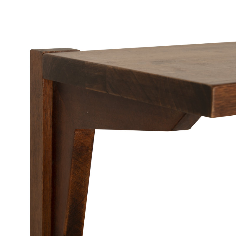 Bureau flottant Pietsch, Noyer brun