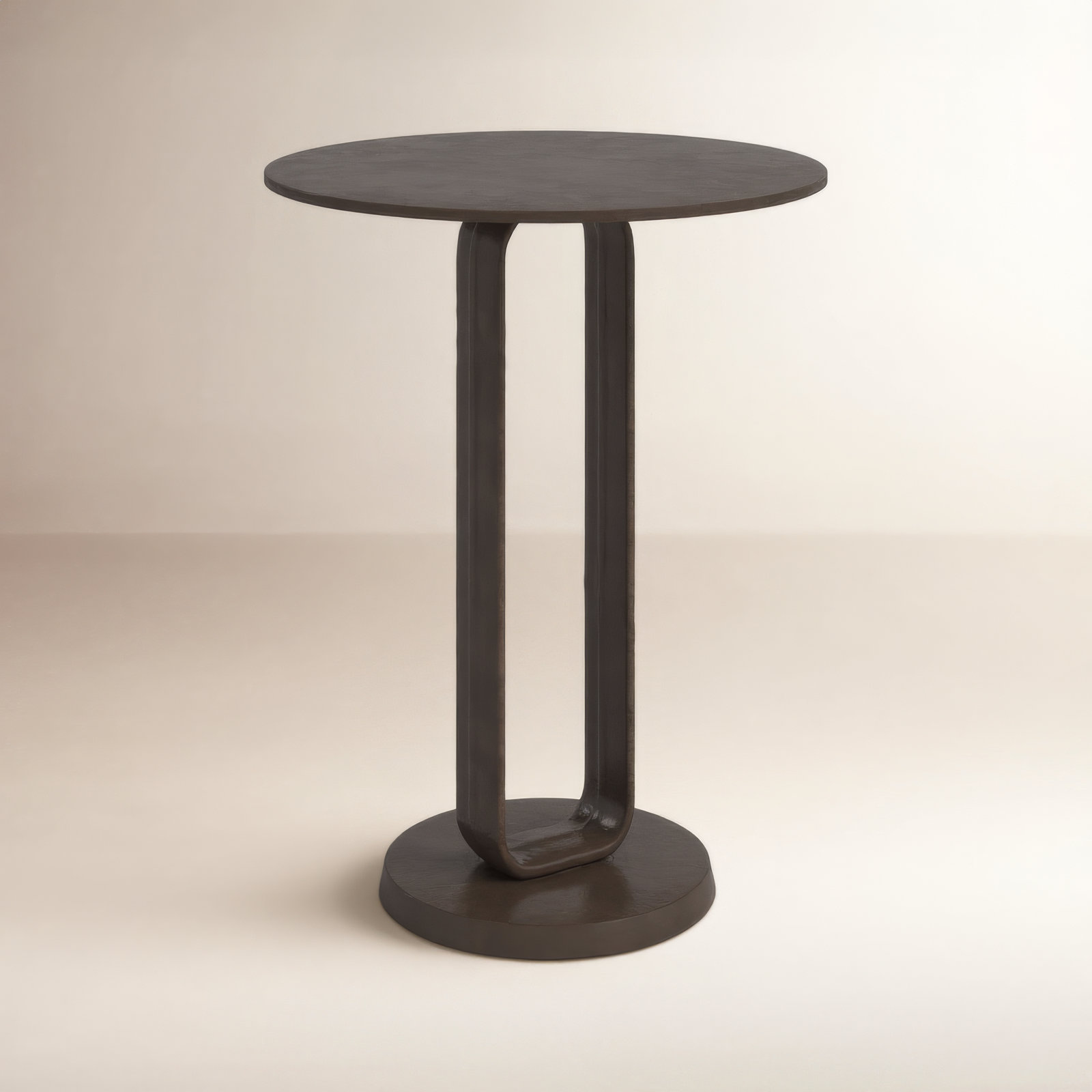 Stanza End Table, Antique Rust