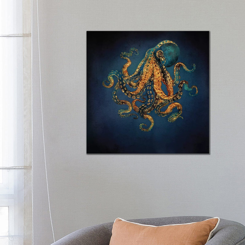 Underwater Dream IV by SpaceFrog Designs - Wrapped Canvas Print, 66.04 cm H x 66.04 cm W x 1.91 cm D