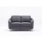 Yuina Gray Linen Loveseat