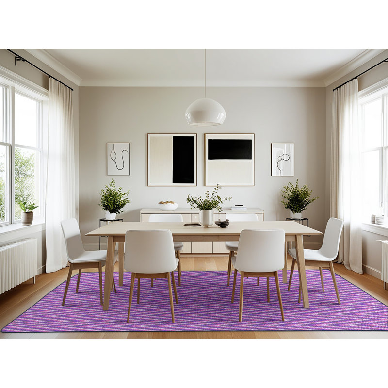 Washable Indoor Rug, Rectangle 7' x 10'