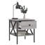 Tahnaout 40cm W Iron Bedside Table-135005044-169839290