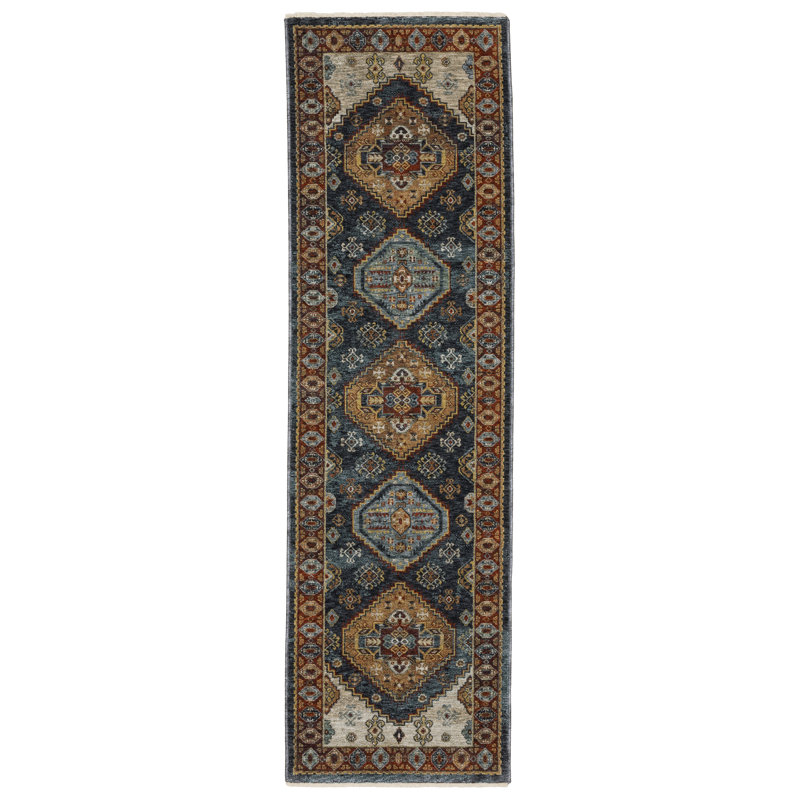 Hovis Oriental Indoor Rug, Runner 2'3" x 7'6"
