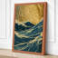 Waves in Motion Coastal - Wrapped Canvas-1052252895-1052252892