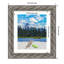 Agness Silver Wood Picture Frame with Mat-94123081