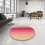 Tapis ombré en laine brun / beige / rose-1125966171