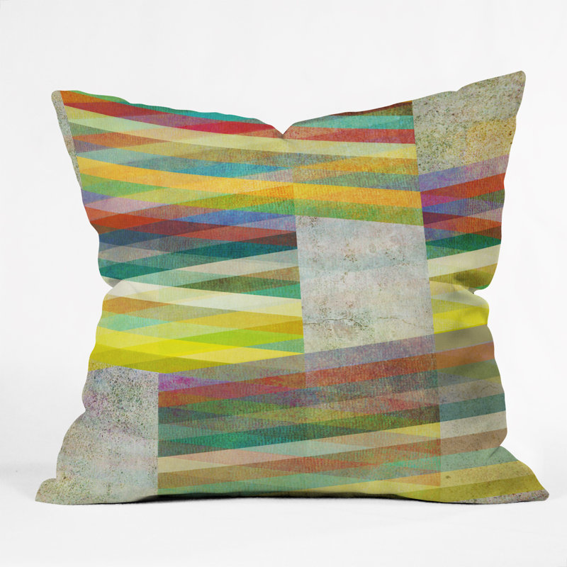 Coussin graphique, 26 po x 26 po