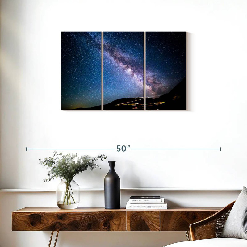 Oberle Beautiful Night Sky, 20" H x 33" W