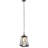 1 - Light Black Single Pendant