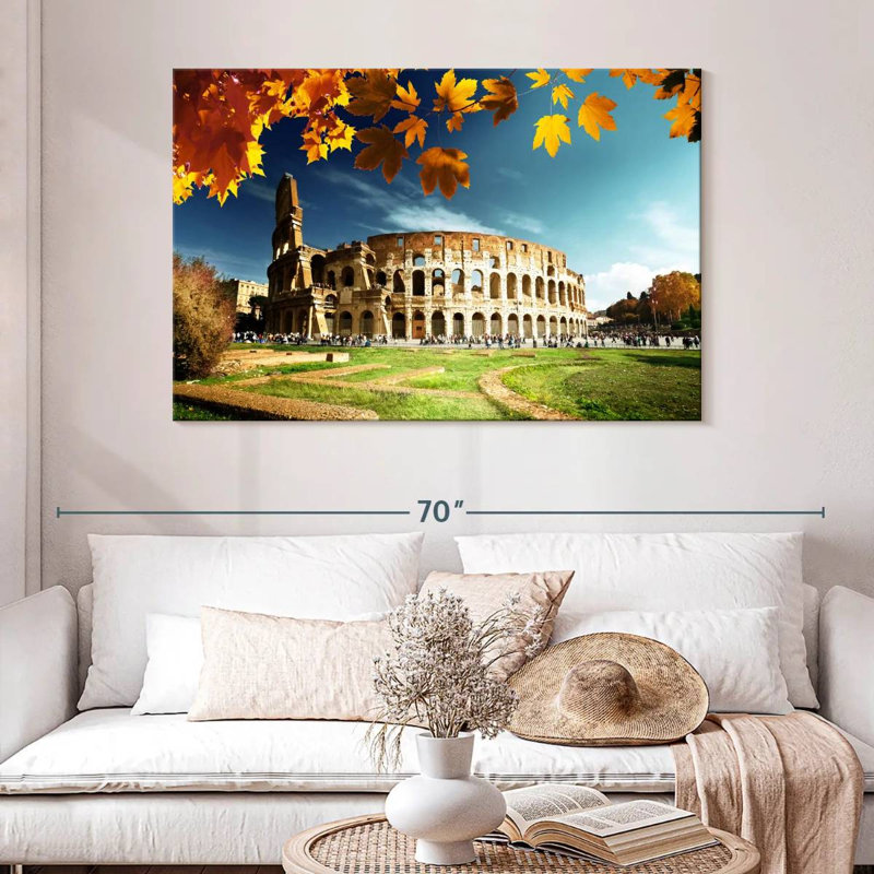 Lilie Colosseum en automne, H 32 po x l 48 po