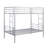 METAL BUNK BED SILVER-725044982
