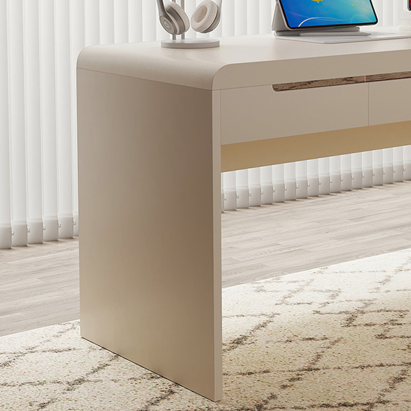 Ensemble de bureau Goodlow, H 29,53 po x l 51,18 po x P 23,62 po, Blanc