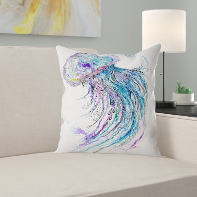Animal Print Reversible Throw Pillow