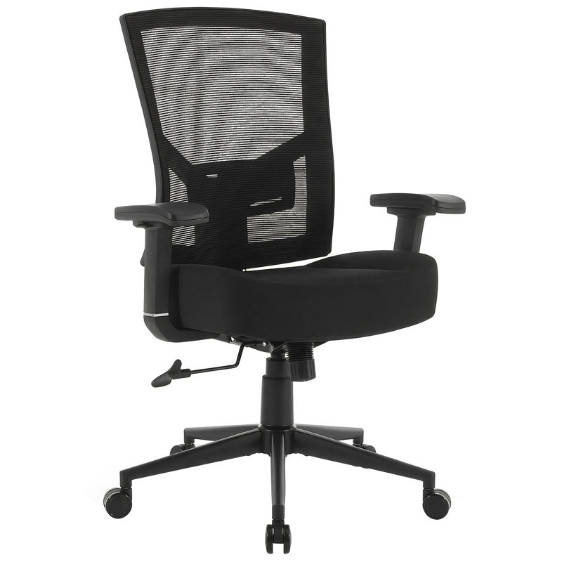 Grande et grande chaise de bureau 600 lb avec support lombaire pour un travail quotidien en maille ergonomique de huit heures par jour