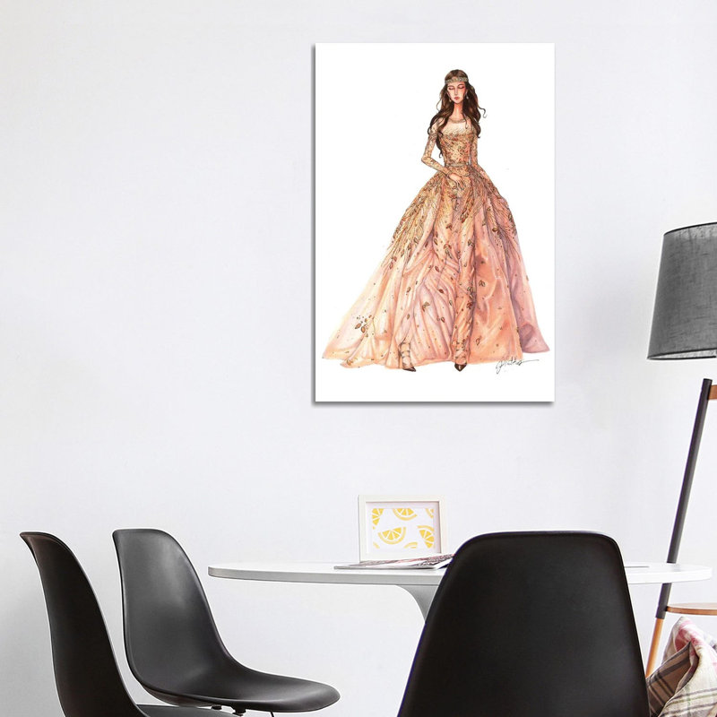 Elie Saab Haute Couture 2017 II, H 40 po x l 26 po x P 1,5 po