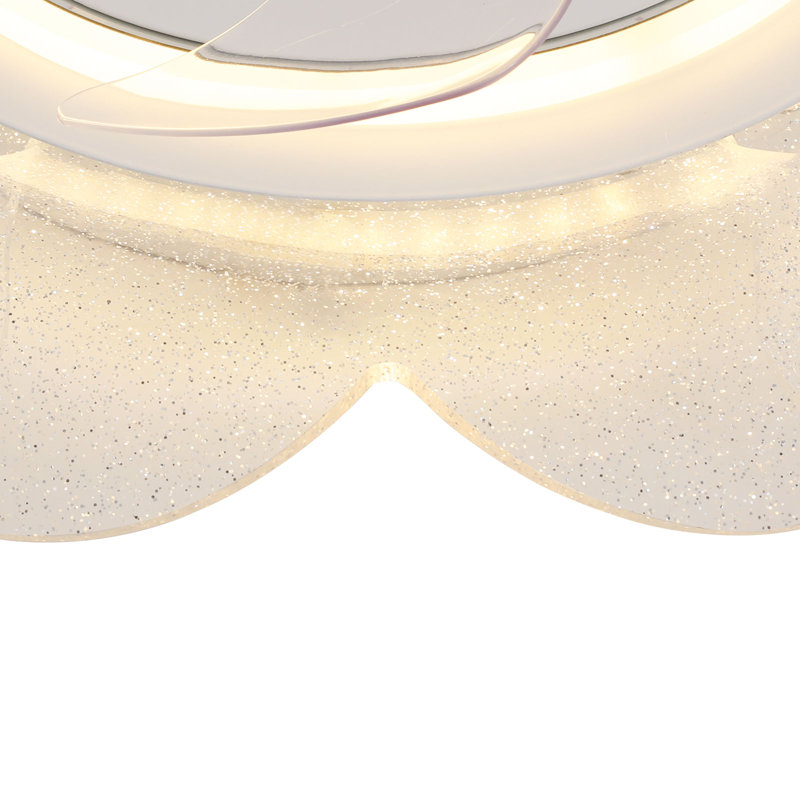 Ventilateur de plafond 18,5 pouces avec lumière