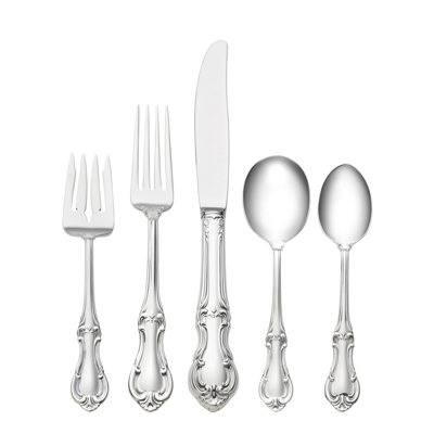 Ensemble de couverts 5 pièces, service pour 1 Sterling Silver Joan of Arc