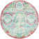 Tapis oriental turquoise / rose Folmar
