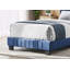 Lit simple en velours bleu marine Valletta-179941522-179941526