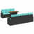 Coussin bleu / cadre noir est en rupture de stock