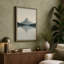 Mountain Reflection Scandinavian - Wrapped Canvas-1945319377-1945319370