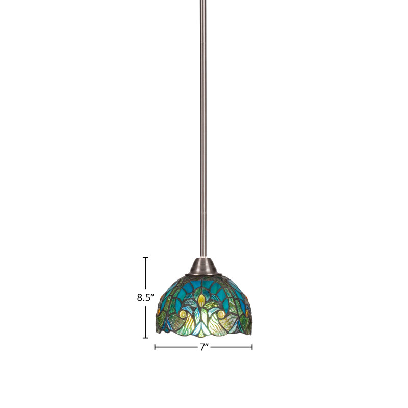 Mini-luminaire suspendu 1 lumière Sloat
