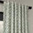 Rami Geo Contemporary Cotton Room Darkening Curtains- Single Panel-1858947804-1858947792