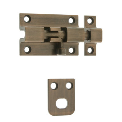 Solid Brass Security Barrel Bolt