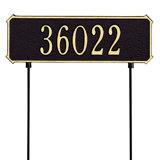 1-Line Lawn Address Sign