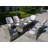 Ahders 6 - Person Wicker Patio Dining Set with Rectangular Table , Cushions Included-70264555