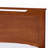 Chaitan Twin Size Brown Finish Solid Wood Platform Bed, 33.38'' H X 41.54'' W X 77.38'' L