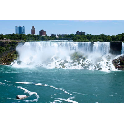 Niagara Falls by OKRAD - Wrapped Canvas Print
