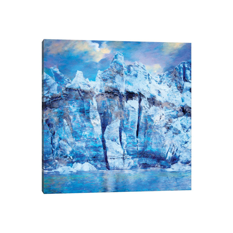 Glacier Bay by Lisa Robinson - Wrapped Canvas Painting, 45.72 cm H x 45.72 cm W x 1.91 cm D