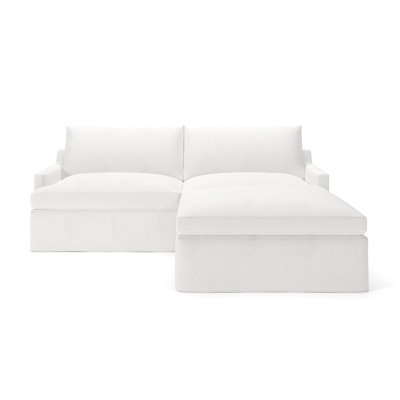 Wrenley 3-Piece Slipcovered Modular Sectional
