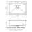 30X22 Inch Kitchen Sink Drop-In 16 Gauge Stainless Steel Single Bowl Topmount Kitchen Sink