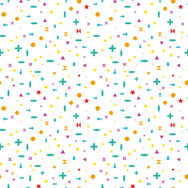 Panneau de papier peint adhésif amovible pour enfants Wacker, L 48 po x l 24 po