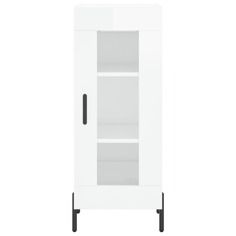 Markaylah Display Cabinet, High Gloss White
