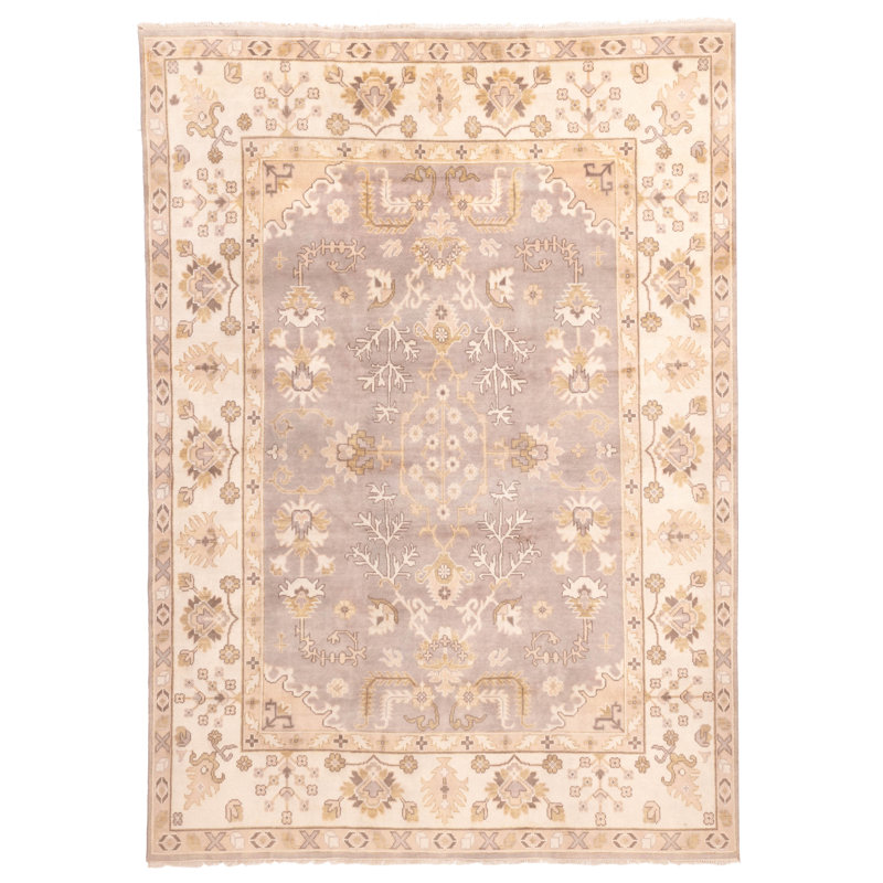 Tapis gris Royal Oushak 8 pi 10 po x 12 pi 1 po
