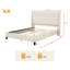Lit plateforme haut tapissier capitonné Chanel-574802796