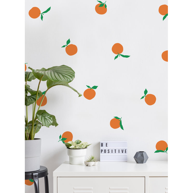 Food & Beverage Non-Wall Damaging Accent, Orange