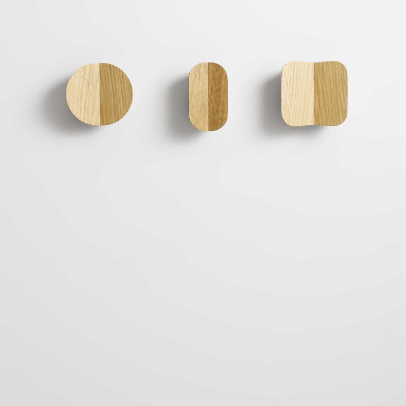 Uphold Wall Hook, White Oak