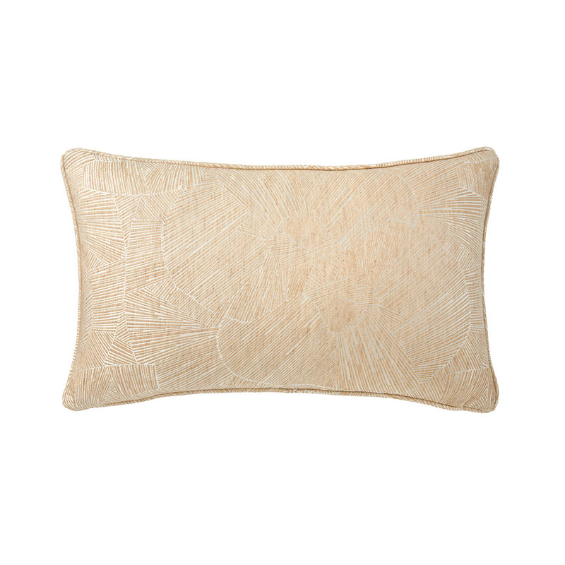 Ombree Silk Rectangle Pillow Cover & Insert