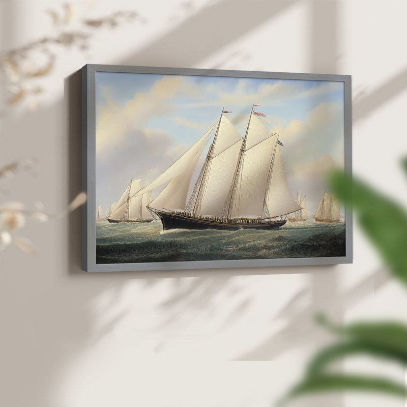 Nautical Series-XCV -Framed Print - Restickable