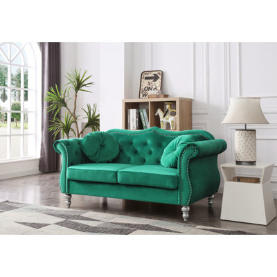 Clouser 67'' Velvet Loveseat
